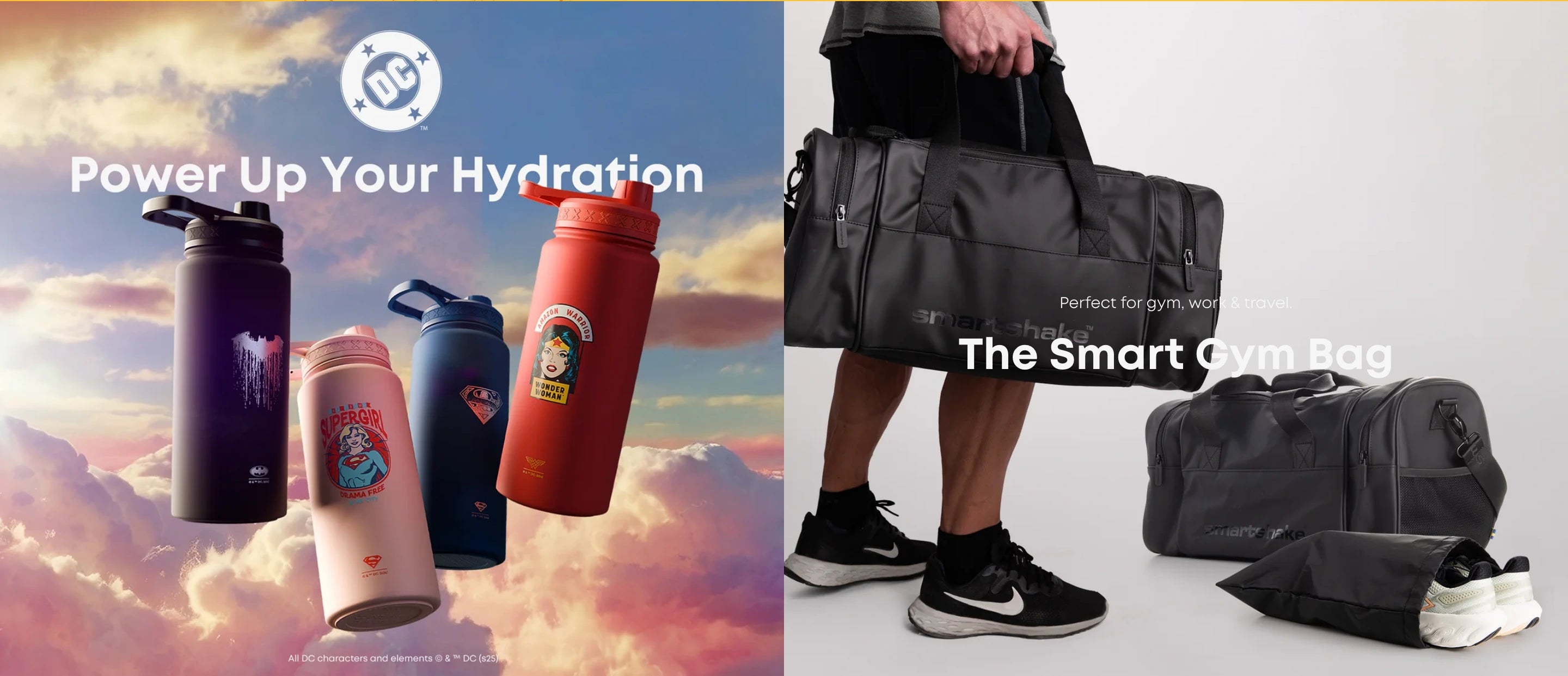 DC Comics and Smart Gym Bag